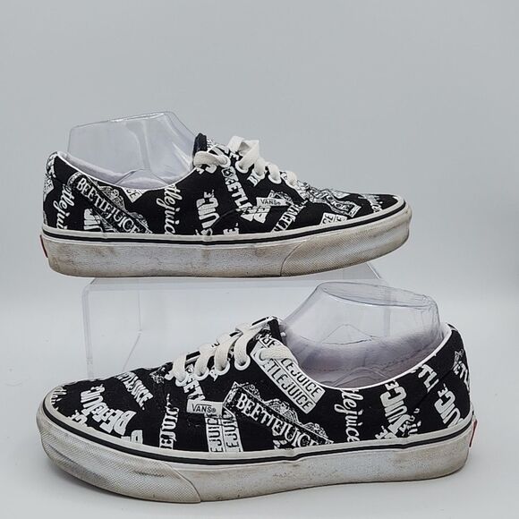 Vans Custom Series BEETLEJUICE~Lace Up~Unisex~Men’s 7.5~Women’s 9~ - Picture 1 of 8
